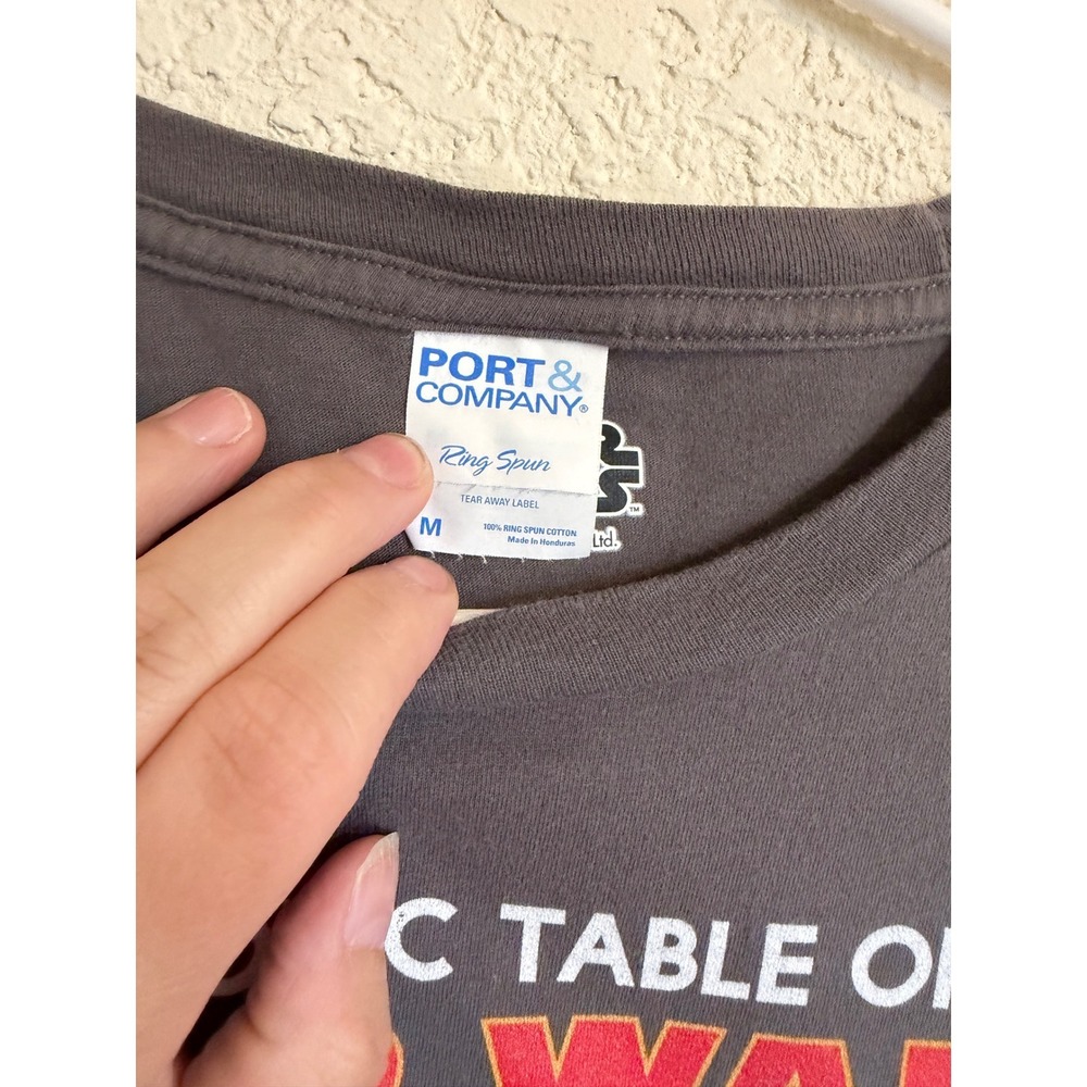 Star Wars Periodic Table of Elements Graphic T-Shirt Charcoal Gray Mens Medium - Picture 5 of 10